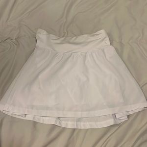 white tennis skirt brand new